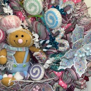Candy wreath